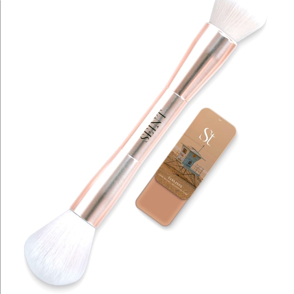 Brand New Seint Tanlines Bronzer plus Bronzer brush never used an…